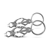 Vlinder Tepelklemmen Met Ring - PlayForFun